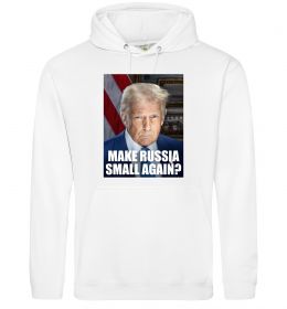Жіноча толстовка (худі) Make russia small? Трамп Жіноча толстовка (худі) Make russia small? Трамп