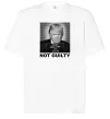 Футболка Оверсайз Donald Trump Not guilty Белый фото