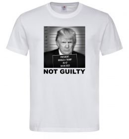 Мужская футболка Donald Trump Not guilty