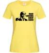 Женская футболка Make cooking great again Лимонный Женская футболка Make cooking great again Лимонный фото
