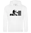 Жіноча толстовка (худі) Make cooking great again Білий фото