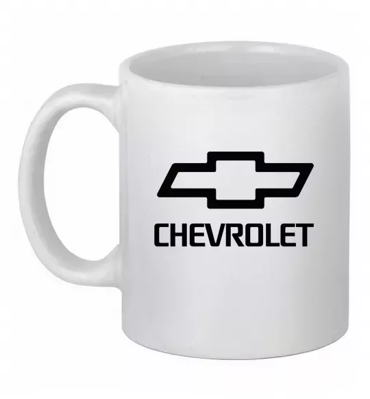Чашка керамічна Chevrolet Білий фото