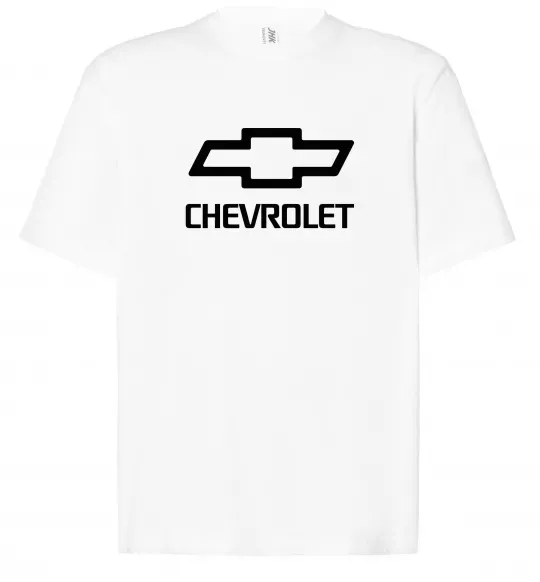 Футболка Оверсайз Chevrolet Белый фото