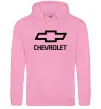 Жіноча толстовка (худі) Chevrolet Рожевий Жіноча толстовка (худі) Chevrolet Рожевий фото
