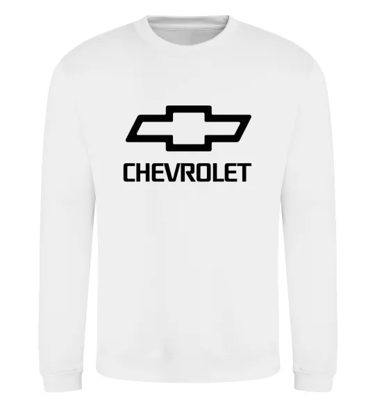 Свитшот Chevrolet Белый фото