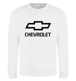 Свитшот Chevrolet Белый фото