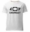 Чоловіча преміум футболка Chevrolet Білий фото