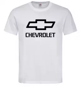 Мужская футболка Chevrolet Белый Мужская футболка Chevrolet Белый фото