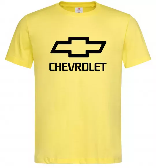 Чоловіча футболка Chevrolet Лимонний фото