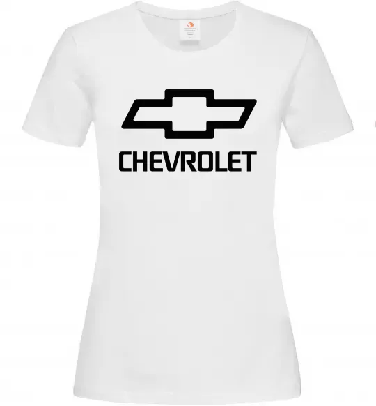 Жіноча футболка Chevrolet Білий фото