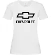 Жіноча футболка Chevrolet Білий фото