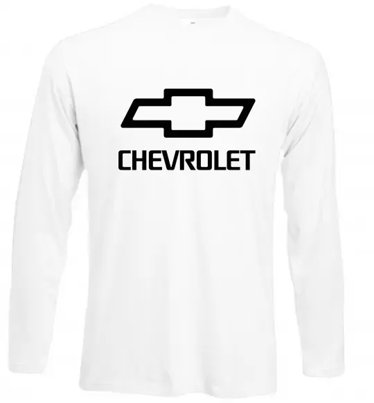 Лонгслив Chevrolet Белый фото