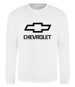 Світшот Chevrolet Білий фото