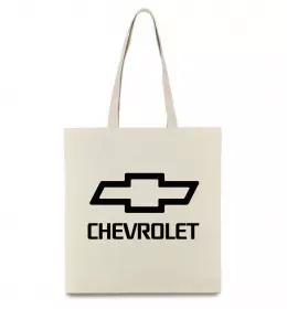 Еко-сумка Chevrolet Бежевий фото