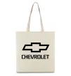 Еко-сумка Chevrolet Бежевий фото