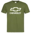 Чоловіча футболка Chevrolet Оливковий фото