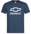 Чоловіча футболка Chevrolet Темно-синій фото