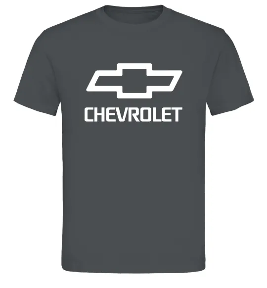 Чоловіча футболка Chevrolet Графіт фото