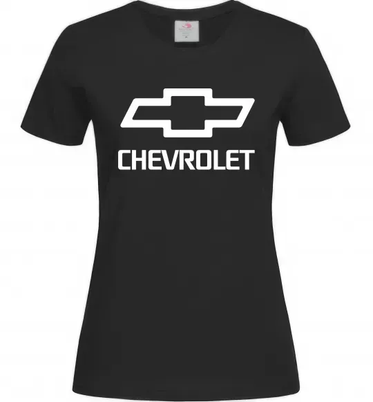 Жіноча футболка Chevrolet Чорний фото