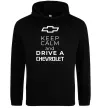 Жіноча толстовка (худі) Keep calm and drive a Chevrolet Чорний Жіноча толстовка (худі) Keep calm and drive a Chevrolet Чорний фото