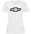 Жіноча футболка I love my Chevrolet Білий фото