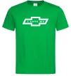 Чоловіча футболка I love my Chevrolet Зелений фото