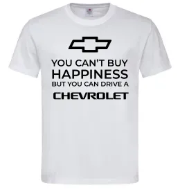 Мужская футболка Drive a Chevrolet Белый Мужская футболка Drive a Chevrolet Белый фото