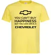 Мужская футболка Drive a Chevrolet Лимонный фото