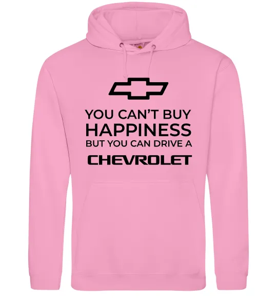 Жіноча толстовка (худі) Drive a Chevrolet Рожевий фото