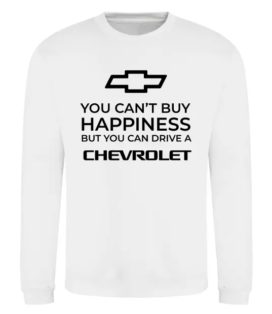 Свитшот Drive a Chevrolet Белый фото