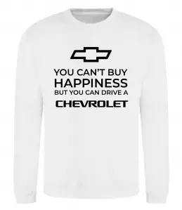 Світшот Drive a Chevrolet Білий фото