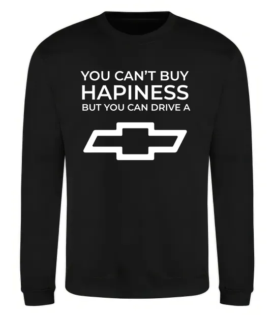 Свитшот Drive a Chevrolet Черный фото