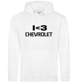Жіноча толстовка (худі) I <3 Chevrolet