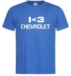 Чоловіча футболка I <3 Chevrolet Яскраво-синій фото