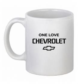 Чашка керамічна Chevrolet one love