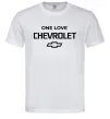 Чоловіча футболка Chevrolet one love Білий фото