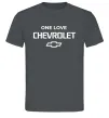Чоловіча футболка Chevrolet one love Графіт фото