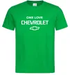 Чоловіча футболка Chevrolet one love Зелений фото