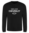 Свитшот Chevrolet one love Черный Свитшот Chevrolet one love Черный фото
