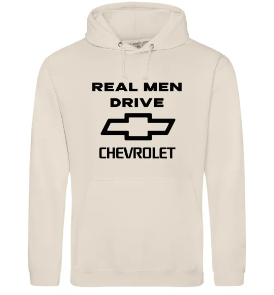 Чоловіча толстовка (худі) Real man drive Chevrolet Таш фото