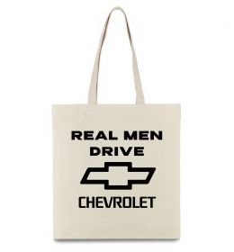 Еко-сумка Real man drive Chevrolet