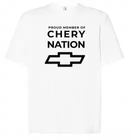 Футболка Оверсайз I love chevrolet Черный фото