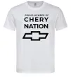 Чоловіча футболка Proud member of chery nation Білий Чоловіча футболка Proud member of chery nation Білий фото