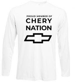 Лонгслив Proud member of chery nation