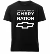 Мужская премиум футболка Proud member of chery nation Черный фото