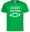 Чоловіча футболка Proud member of chery nation Зелений Чоловіча футболка Proud member of chery nation Зелений фото