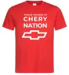 Чоловіча футболка Proud member of chery nation Червоний Чоловіча футболка Proud member of chery nation Червоний фото