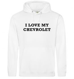 Мужская толстовка (худи) Love my Chevrolet