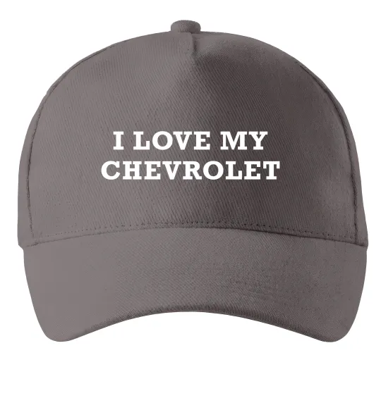 Кепка Love my Chevrolet Серый фото
