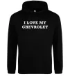 Женская толстовка (худи) Love my Chevrolet Черный Женская толстовка (худи) Love my Chevrolet Черный фото